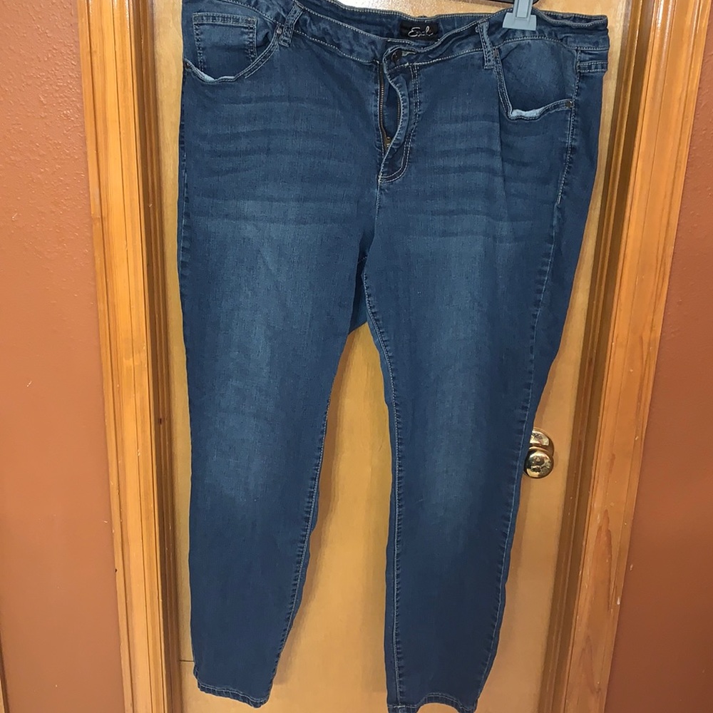 Skinny Blue Jeans